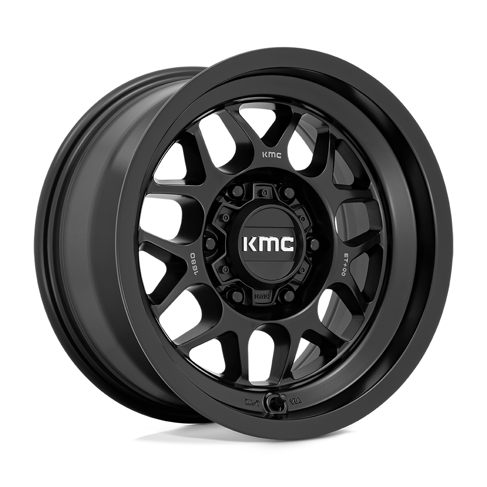 KMC Terra Satin Black Wheel (KM725) | Dirty Garage
