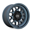 KMC Terra Metallic Blue Wheel (KM725) | Dirty Garage