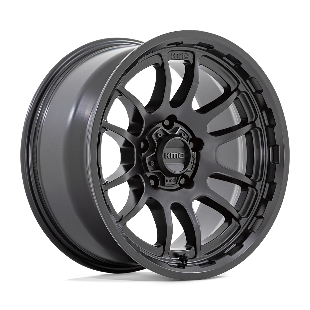 KMC Wrath Satin Black Wheel (KM727) | Dirty Garage