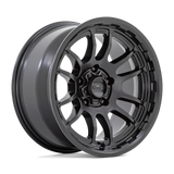 KMC Wrath Satin Black Wheel (KM727) | Dirty Garage