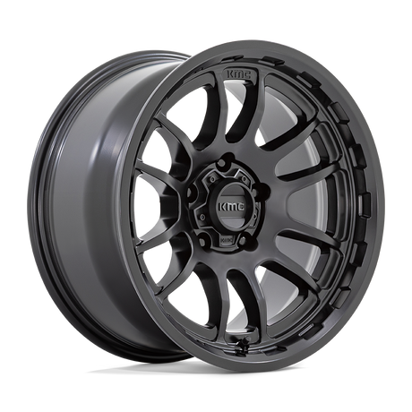 KMC Wrath Satin Black Wheel (KM727) | Dirty Garage