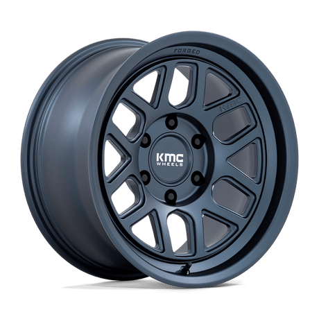 KMC Mesa Forged Monoblock Metallic Blue Wheel (KM446) | Dirty Garage