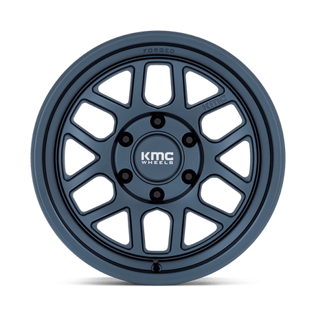 KMC Mesa Forged Monoblock Metallic Blue Wheel (KM446) | Dirty Garage