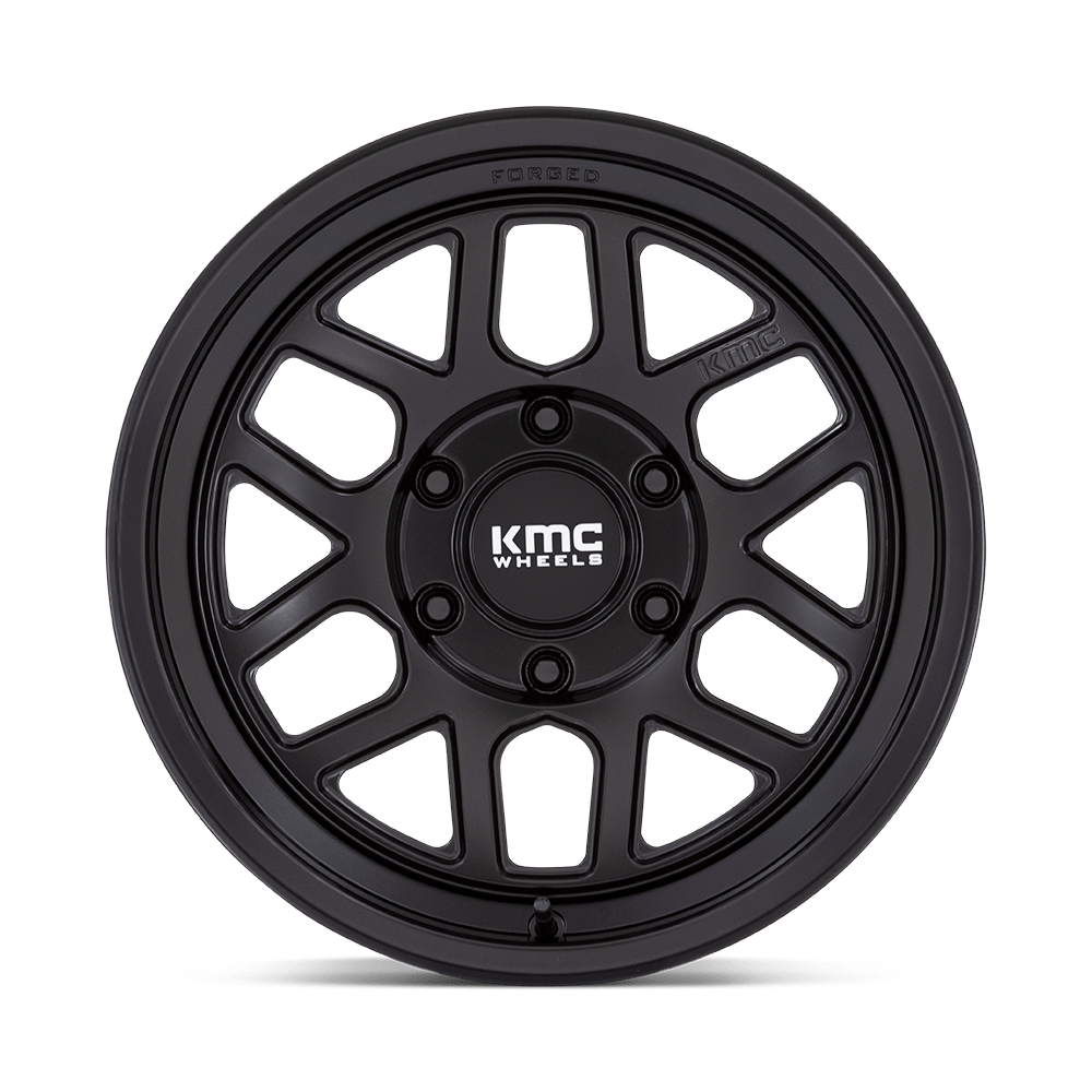 KMC Mesa Forged Monoblock Satin Black Wheel (KM446) | Dirty Garage
