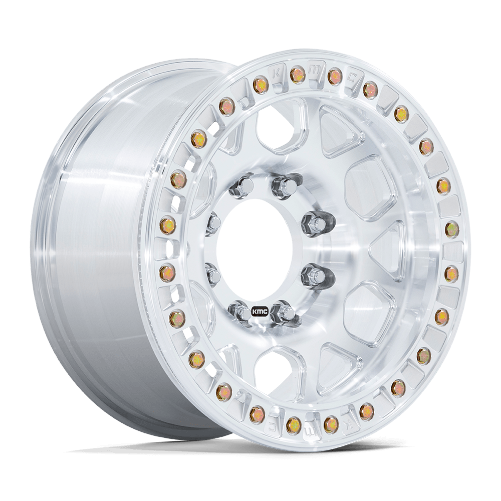 KMC Mesa Forged Slotted Beadlock Raw Machined Wheel (KM450) | Dirty Garage