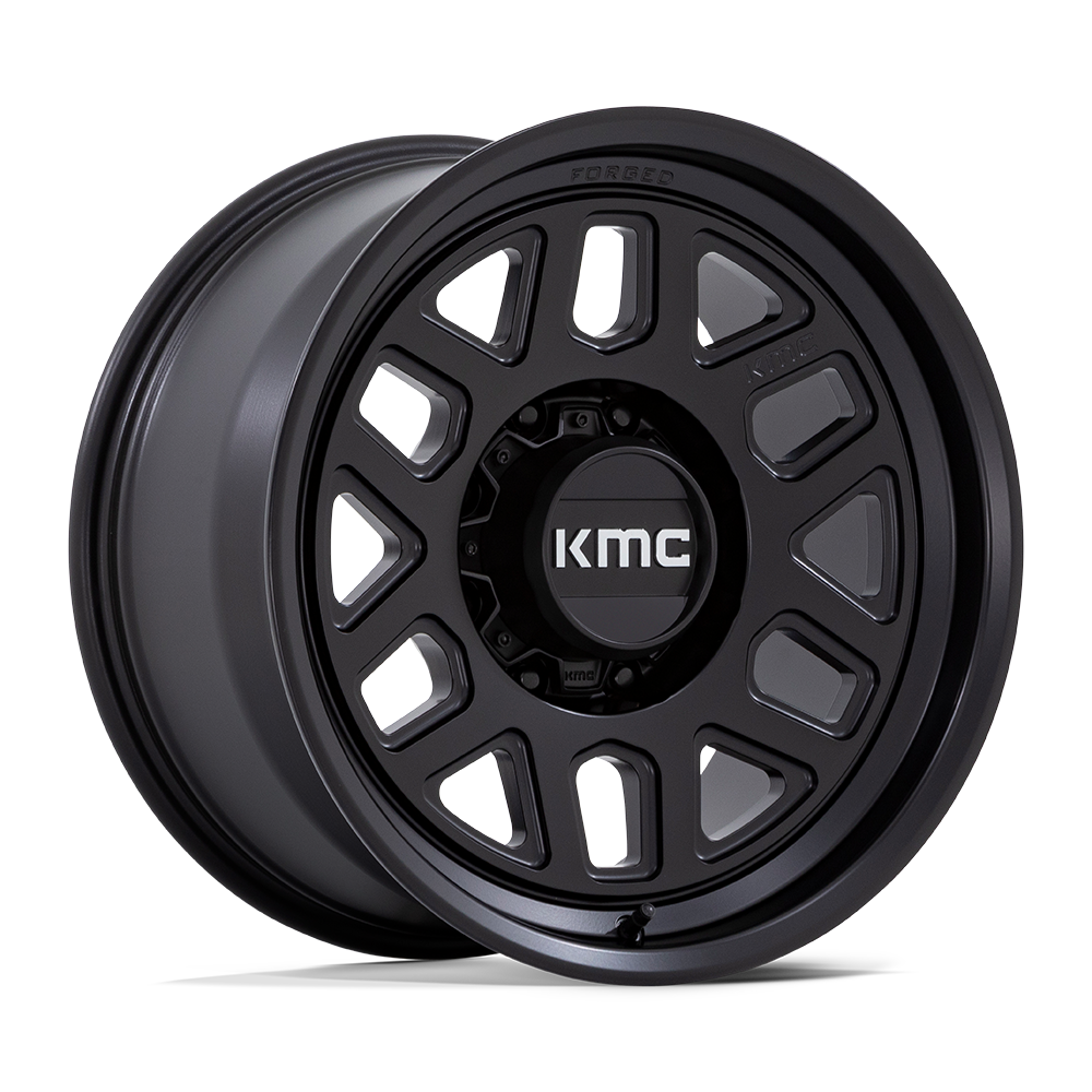 KMC Mesa Forged Monoblock Satin Black Wheel (KM451) | Dirty Garage