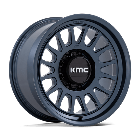 KMC Impact Forged Monoblock Metallic Blue Wheel (KM452) | Dirty Garage