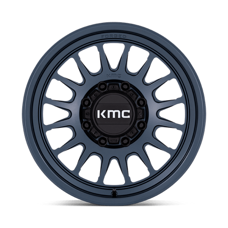 KMC Impact Forged Monoblock Metallic Blue Wheel (KM452) | Dirty Garage