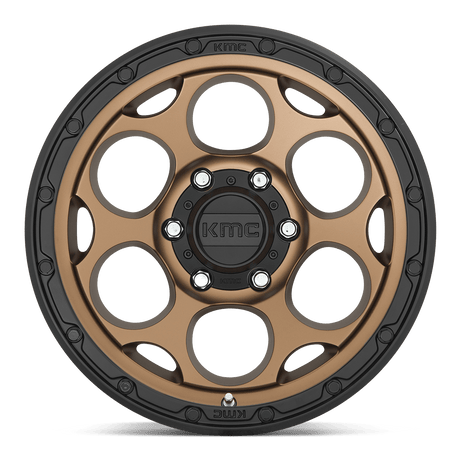 KMC Dirty Harry Matte Bronze w/ Black Lip Wheel (KM541) | Dirty Garage