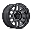 KMC Mesa Satin Black w/ Gray Tint Wheel (KM544) | Dirty Garage