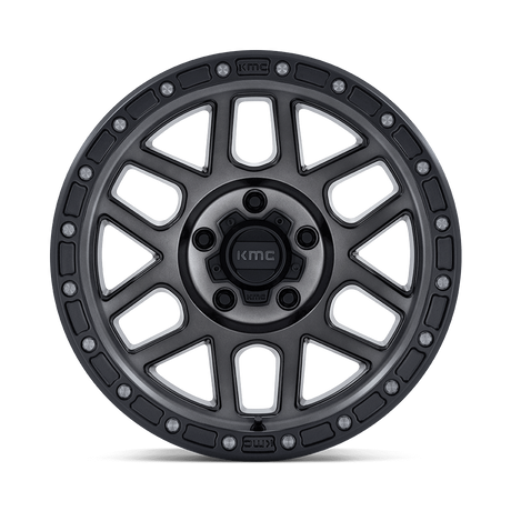 KMC Mesa Satin Black w/ Gray Tint Wheel (KM544) | Dirty Garage
