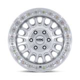 KMC IMS Gloss Silver w/ Machined Face Wheel (KM552) | Dirty Garage