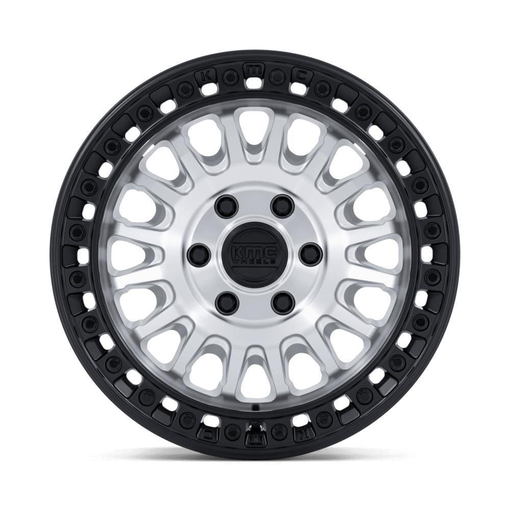 KMC IMS Machined w/ Matte Black Lip Wheel (KM552) | Dirty Garage