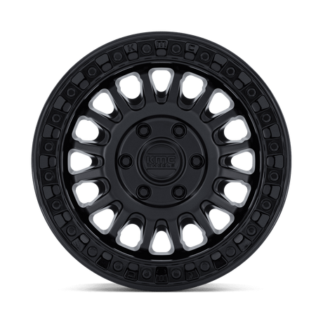KMC IMS Matte Black w/ Gloss Black Lip Wheel (KM552) | Dirty Garage
