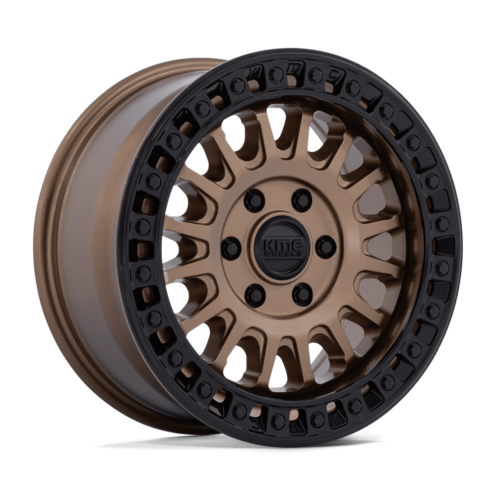 KMC IMS Matte Bronze w/ Gloss Black Lip Wheel (KM552) | Dirty Garage
