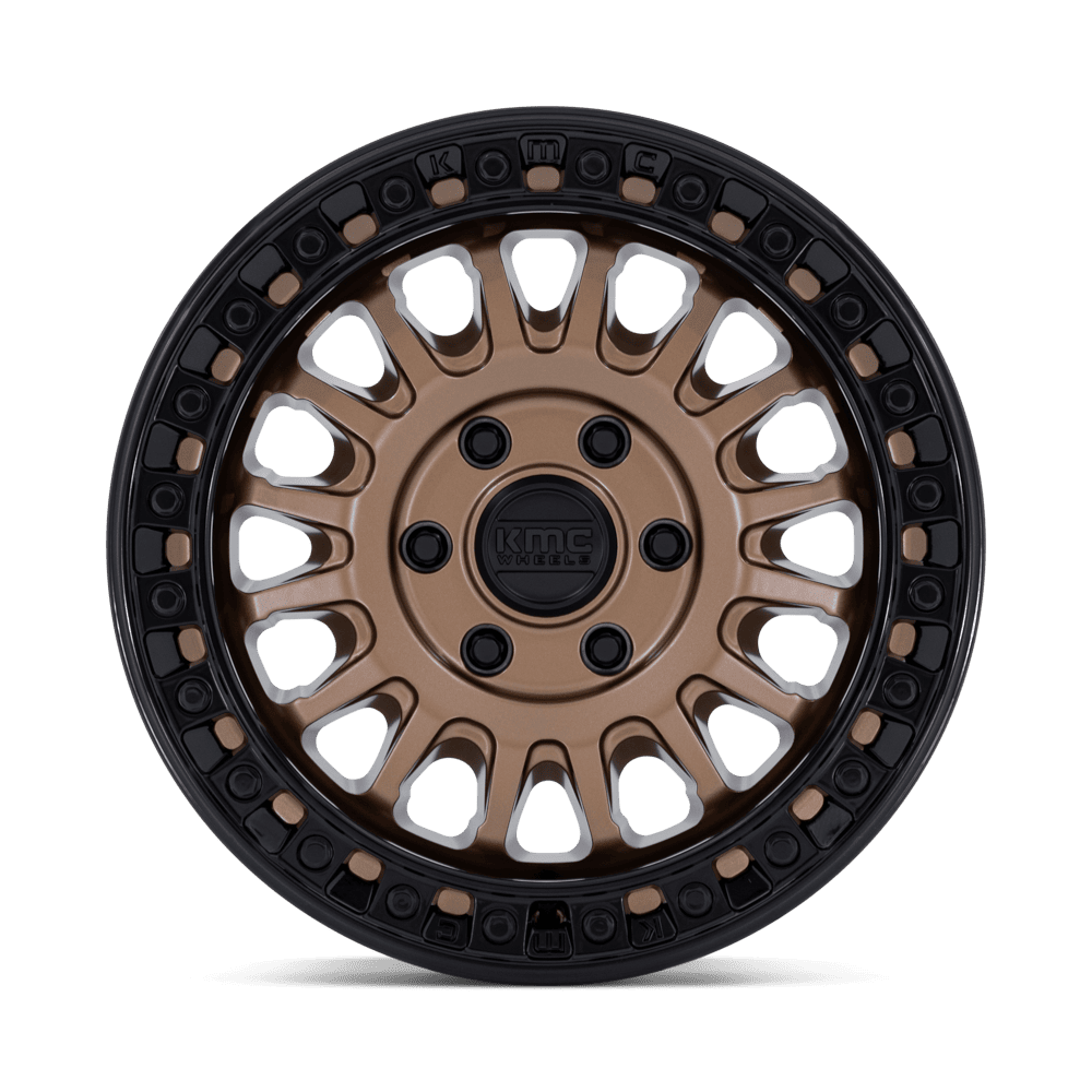 KMC IMS Matte Bronze w/ Gloss Black Lip Wheel (KM552) | Dirty Garage