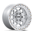 KMC Torx Gloss Silver w/ Machined Face Wheel (KM553) | Dirty Garage