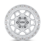 KMC Torx Gloss Silver w/ Machined Face Wheel (KM553) | Dirty Garage