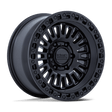 KMC Aztec Matte Black w/ Gloss Black Lip Wheel (KM554) | Dirty Garage