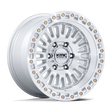 KMC Aztec Gloss Silver w/ Machined Face Wheel (KM554) | Dirty Garage