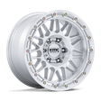 KMC Attack Gloss Silver w/ Machined Face Wheel (KM555) | Dirty Garage