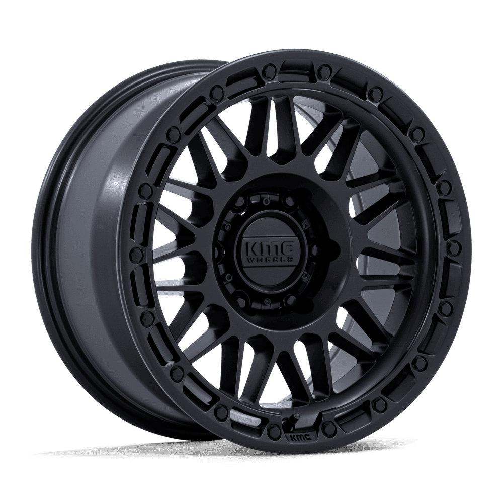 KMC Attack Matte Black Wheel (KM555) | Dirty Garage