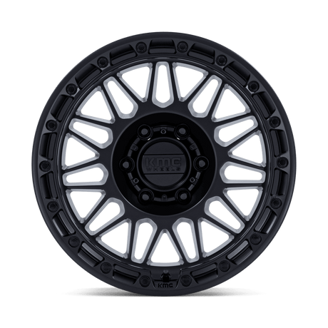 KMC Attack Matte Black Wheel (KM555) | Dirty Garage