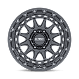 KMC Crux Gloss Gunmetal Wheel (KM556) | Dirty Garage