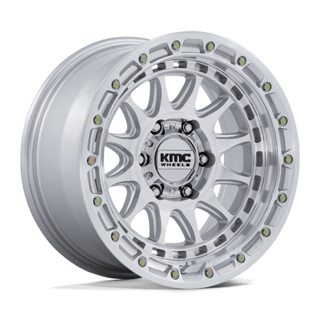 KMC Crux Gloss Silver w/ Machined Face Wheel (KM556) | Dirty Garage