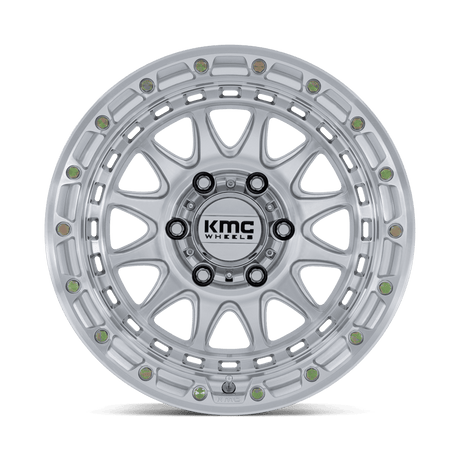 KMC Crux Gloss Silver w/ Machined Face Wheel (KM556) | Dirty Garage