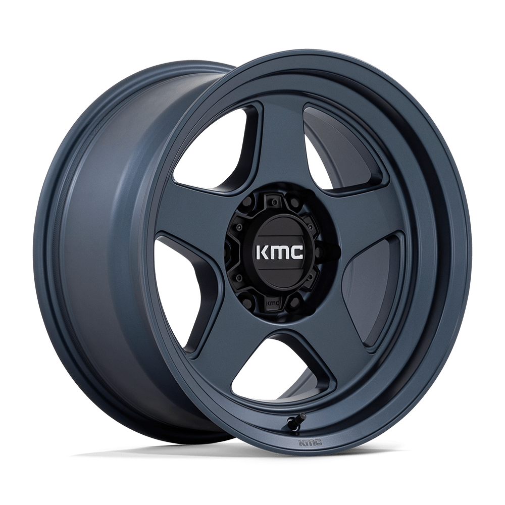 KMC Lobo Metallic Blue Wheel (KM728) | Dirty Garage