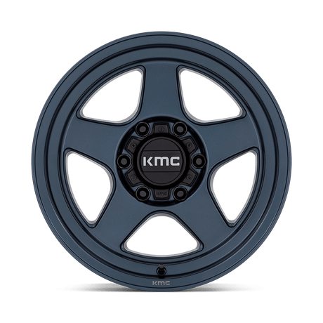 KMC Lobo Metallic Blue Wheel (KM728) | Dirty Garage