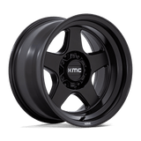KMC Lobo Matte Black Wheel (KM728) | Dirty Garage