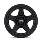 KMC Lobo Matte Black Wheel (KM728) | Dirty Garage