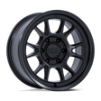KMC Range Matte Black Wheel (KM729) | Dirty Garage