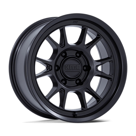 KMC Range Matte Black Wheel (KM729) | Dirty Garage