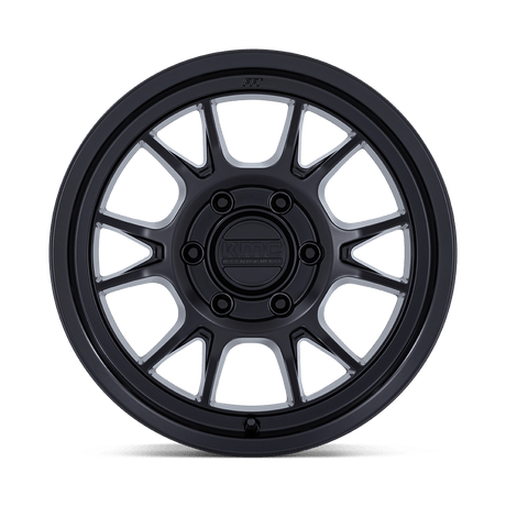 KMC Range Matte Black Wheel (KM729) | Dirty Garage