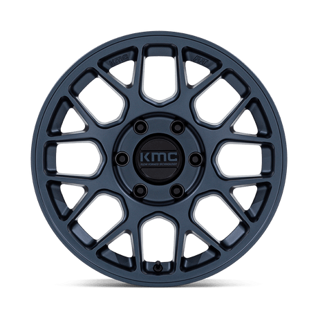 KMC Hatchet Metallic Blue Wheel (KM730) | Dirty Garage