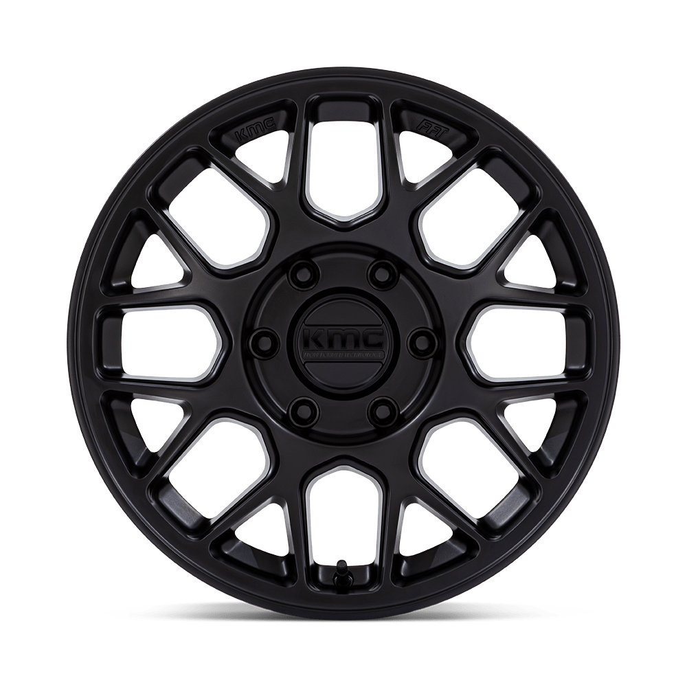 KMC Hatchet Matte Black Wheel (KM730) | Dirty Garage