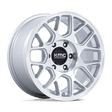 KMC Hatchet Gloss Silver w/ Machined Face Wheel (KM730) | Dirty Garage
