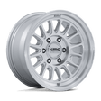 KMC Impact FFT Gloss Silver w/ Machined Face Wheel (KM733) | Dirty Garage