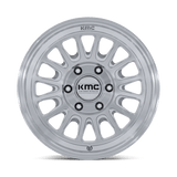 KMC Impact FFT Gloss Silver w/ Machined Face Wheel (KM733) | Dirty Garage