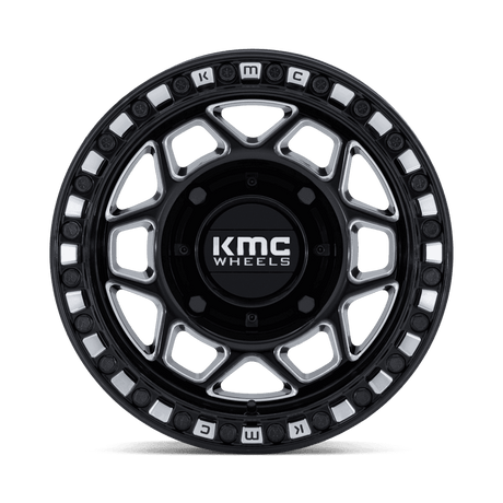 KMC Torx UTV Beadlock Gloss Black Milled Wheel (KS241) | Dirty Garage