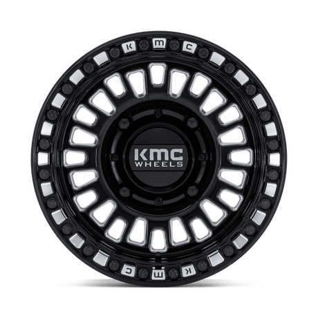 KMC Aztec UTV Beadlock Gloss Black Milled Wheel (KS242) | Dirty Garage