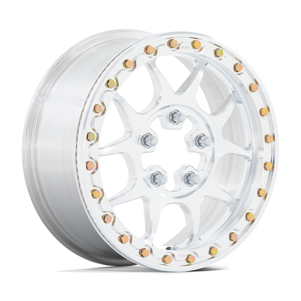 KMC Toro Forged UTV Beadlock Raw Machined Wheel (KS437) | Dirty Garage