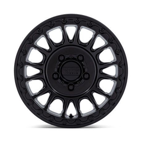 KMC Impact UTV Beadlock Satin Black Wheel (KS239) | Dirty Garage
