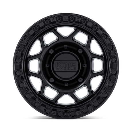 KMC Torx UTV Beadlock Matte Black w/ Gloss Black Ring Wheel (KS241) | Dirty Garage