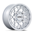 KMC Technic UTV Gloss Silver Machined Wheel (KS139) | Dirty Garage