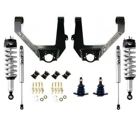 2014-2018 GM 2" 1/2 Ton 6-Lug Stage 3 Leveling Kit with Fox Shocks 2" | Dirty Garage