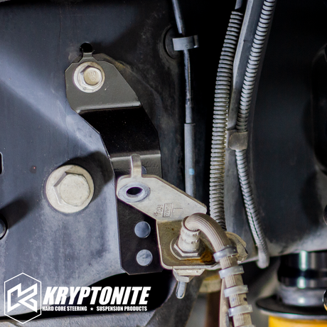 2017-2025 Superduty Brake Line Drop Bracket Kit - View 2 | Dirty Garage
